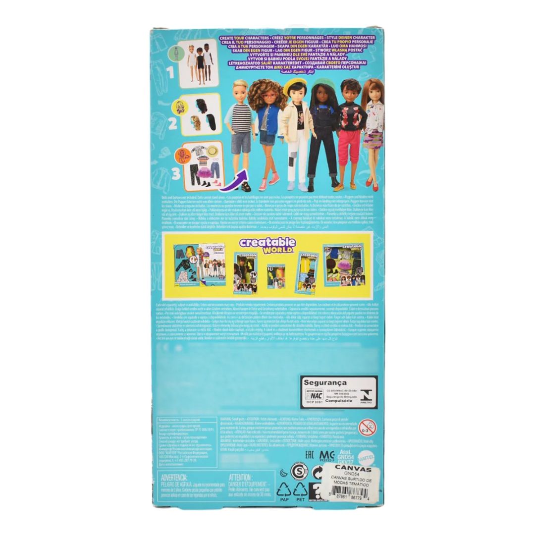 Creatable World Crea Tu Propio Personajes Mattel Da