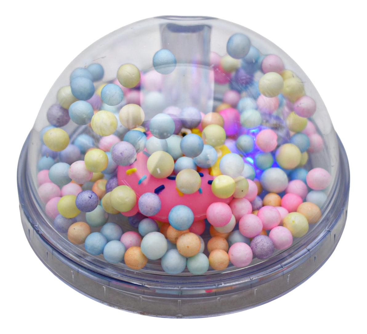 Vaso Plastico Con Tapa Decorativa Donas 500ml Sm22hat316 · vista 3