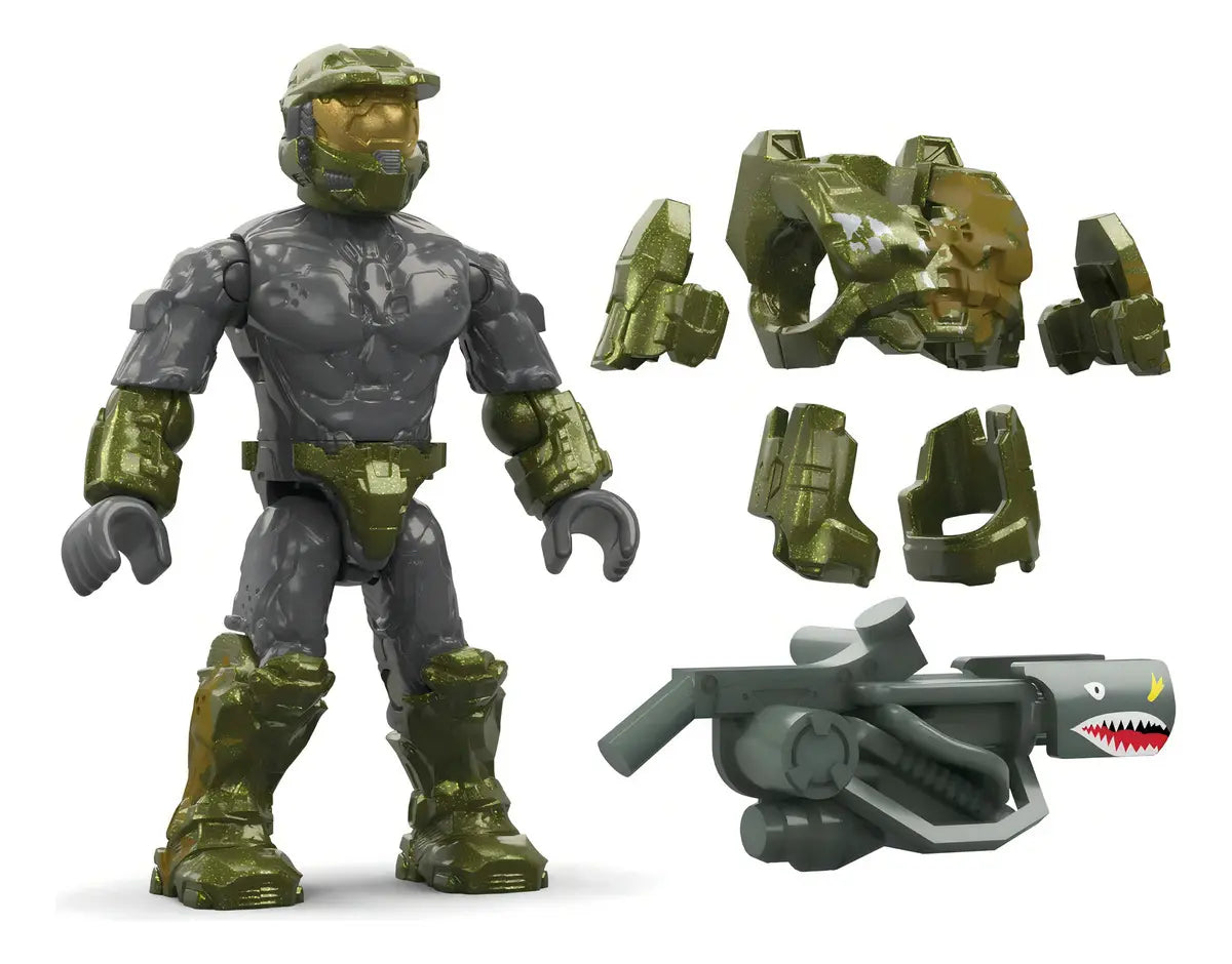 Mega Halo Tiroteo En La Compuerta 635 Piezas Mattel · vista 4