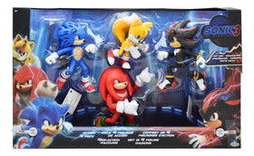 Sonic 3 Pack 4 Figuras De Accion Luz 12cm Jakks Pacific Cf