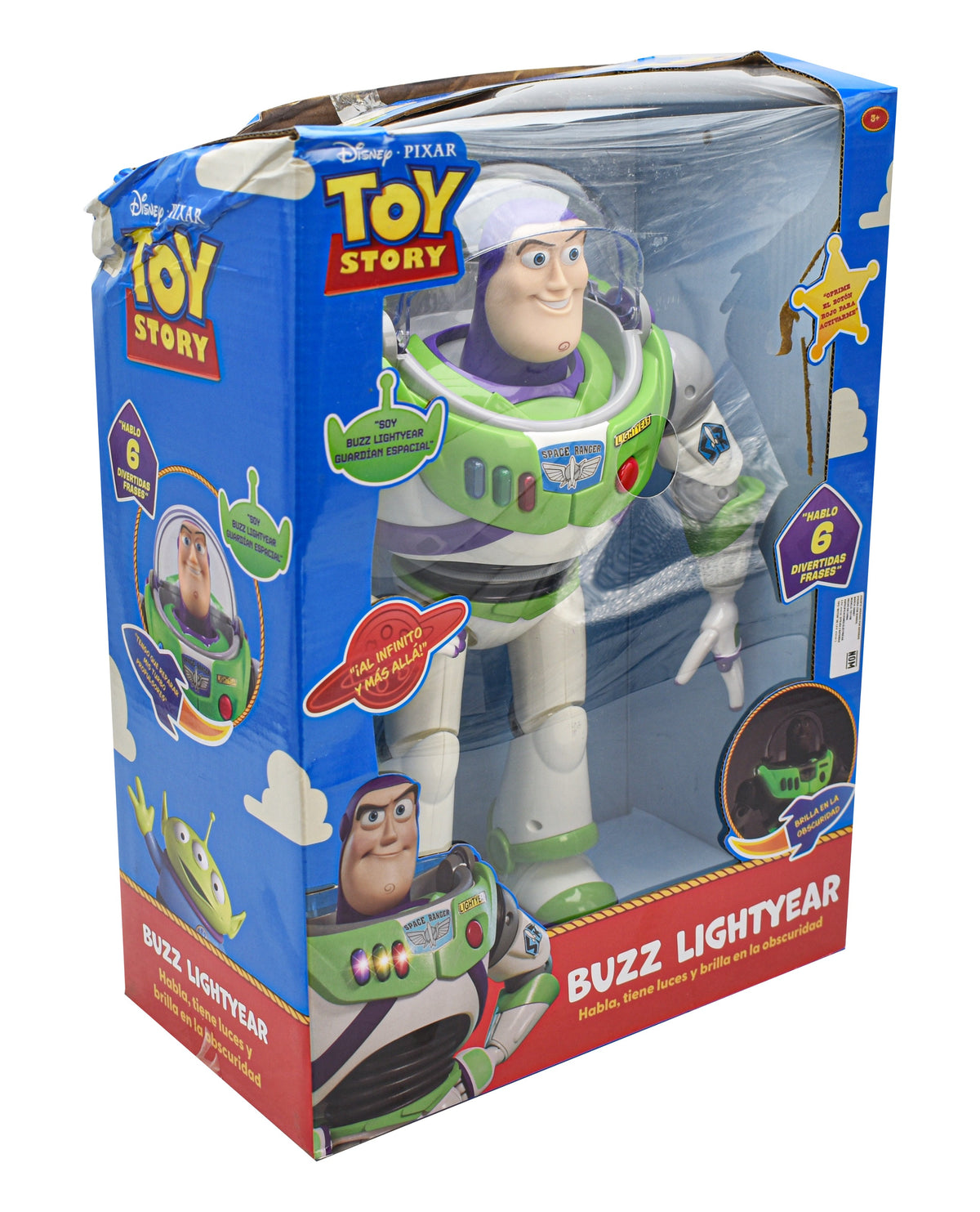 Disney Toy Story Buzz Lightyear Sonidos Y Luces Toymark Cf