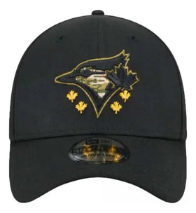 Gorra Toronto Blue Jays Mlb 39thirty Negra  Talla CH Bordado New Era