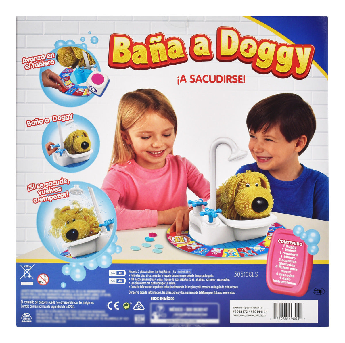 Baña a Doggy Perrito Juego de Mesa Spin Master