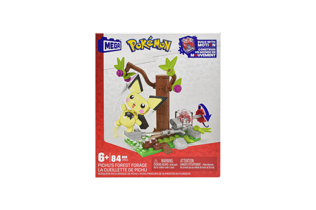 Mega Pokemon Pack Bosque Fuego Y Aventura Acuatica Mattel
