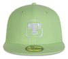 Gorra Olmecas De Tabasco Lmb 59fifty 7 Verde Claro Talla CH Bordado New Era Con Detalle