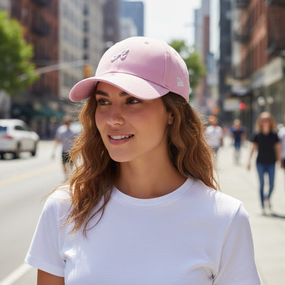 Gorra El Águila de Veracruz LMB 9 Forty Women Rosa Talla Unica Bordado New Era
