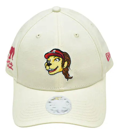 Gorra Bravos De Leon Lina Lmb 9forty Women Crema con Detalle  Única Bordado New Era