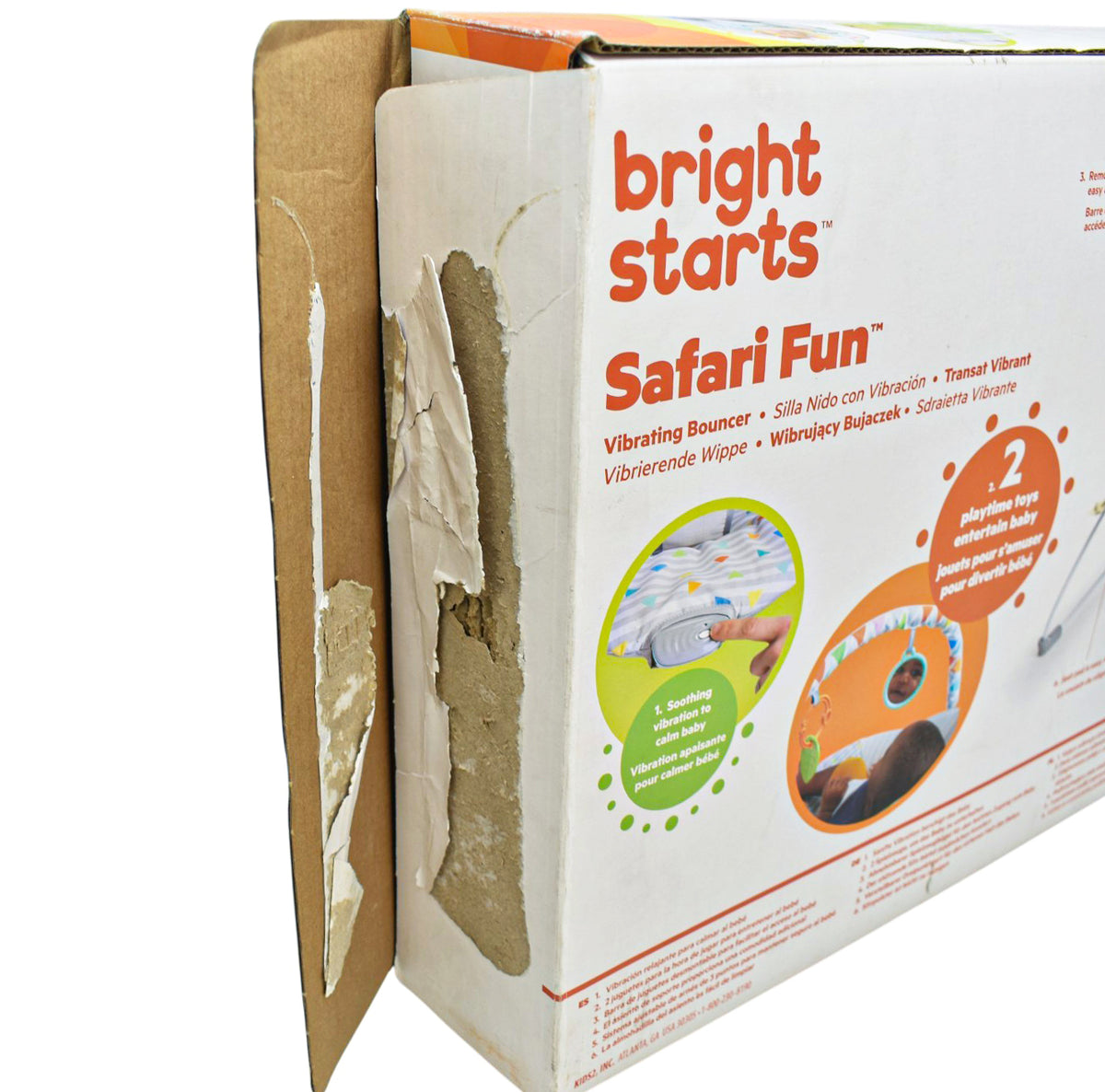 Silla Nido Vibracion Relajante Safari Fun Bright Starts Ca