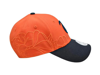 Gorra Tigres de Quintana Roo LMB Women Naranja Talla Unica Bordado New Era