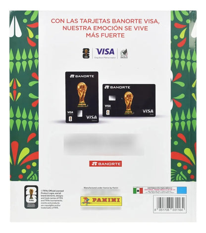 Album Fifa Mundial 2026 Pasta Dura Caja Con 15 Pz Panini
