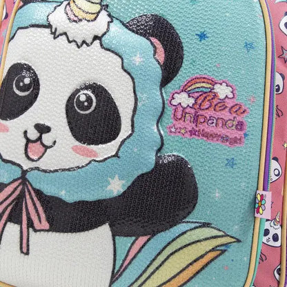 Mochila Happy Girl Be A Unipanda Relieve 3d Primaria Chenson