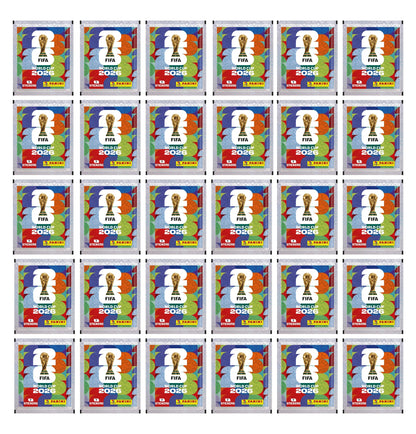 Copa Mundial Fifa 2026 Pack De 30 Sobres Panini
