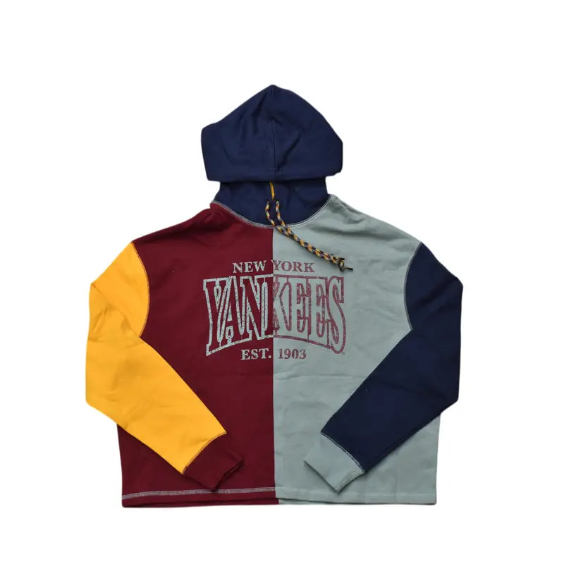 Sudadera Para Mujer New York Yankees MLB Con Capucha Multicolor Talla XS New Era