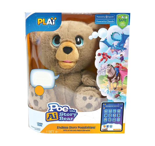 Poe El Oso De La Historia De Ia Peluche Interactivo Famosa