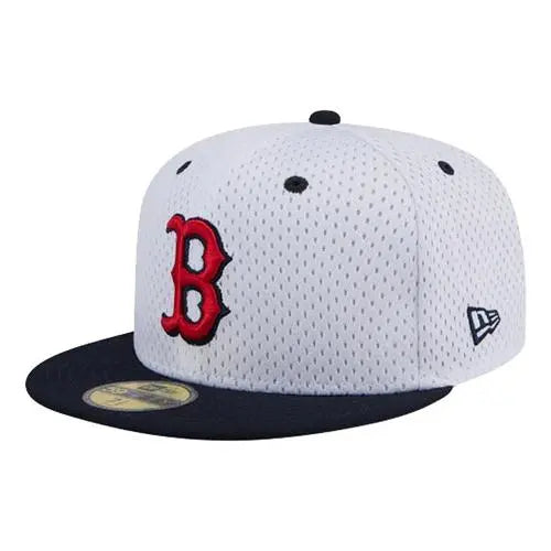 New Era Gorra Boston Red Sox Mlb 59fifty Tamaño M 56.8cm Blanca Nueva para Fans del MLB Estilo 59fifty Perfecta para Eventos Deportivos