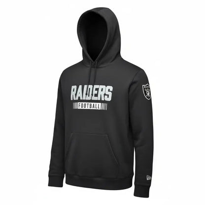 Sudadera Las Vegas Raiders NFL Con Capucha Negra Talla L New Era