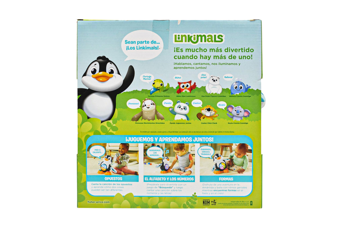Linkimals Pinguino Hora De Bailar Muñeco Didactico Fisher Ca