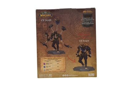 World Of Warcraft Elf Druid Y Rouge Rare 12cm Mcfarlane Cf