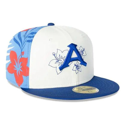 Gorra Acereros Monclova Lmb 59fifty 7 1/2  Azul G Tropical New Era