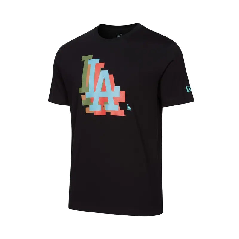 Playera Los Angeles Dodgers MLB Color Negro Para Hombre Talla M New Era