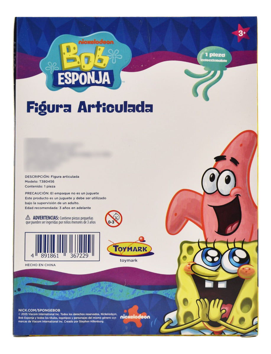 Bob Esponja Pack Figuras Articuladas 13cm Toymark