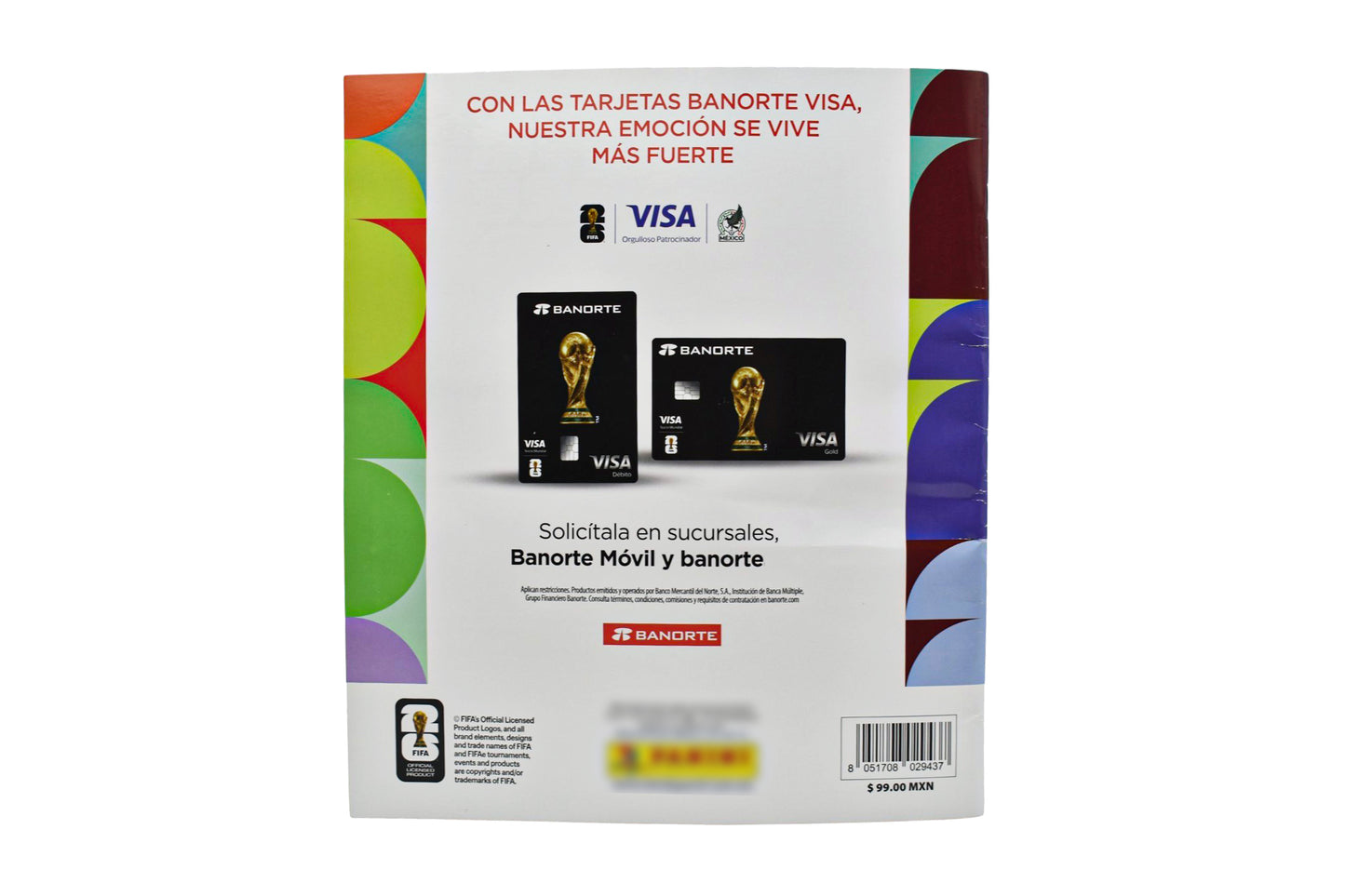 Album Fifa Mundial 2026 Pasta Suave Panini Con Detalle
