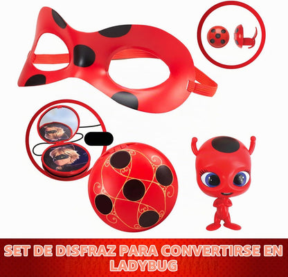 Miraculous Ladybug Dress Up Set Disfraz Basico Playmates Toy