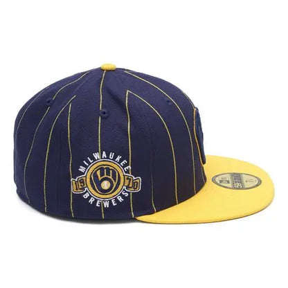 Gorra Milwaukee Brewers 1970 Mlb 59fifty Azul 7 1/8 M New Era