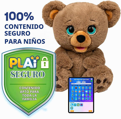Poe El Oso De La Historia De Ia Peluche Interactivo Famosa