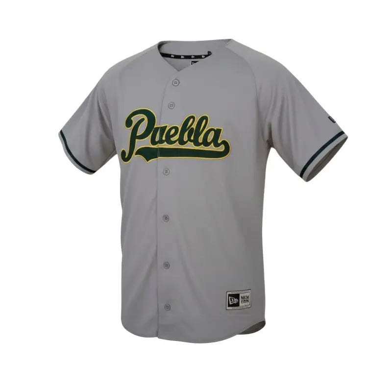 Playera Pericos de Puebla LMB Gris Para Mujer Talla G New Era
