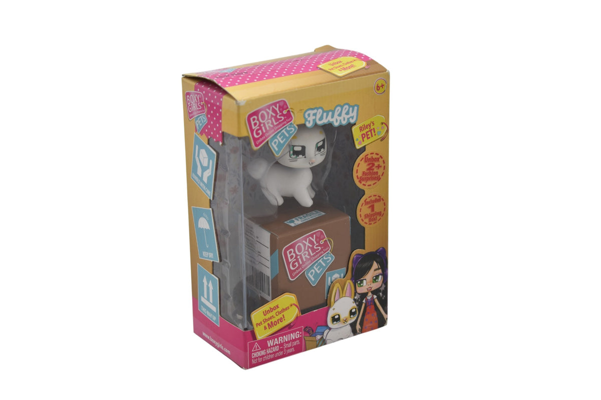 Boxy Girls Pets Fluffy Conejo 2 Sorpresas 4cm Jay Play