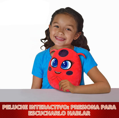 Miraculous Peluche Tikki Con Sonidos 25cm Playmates Toys