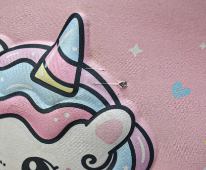 Mochila Con Ruedas Lonchera Y Lapicera Unicornio Sun Happy Sin Luz Primaria Con Detalle