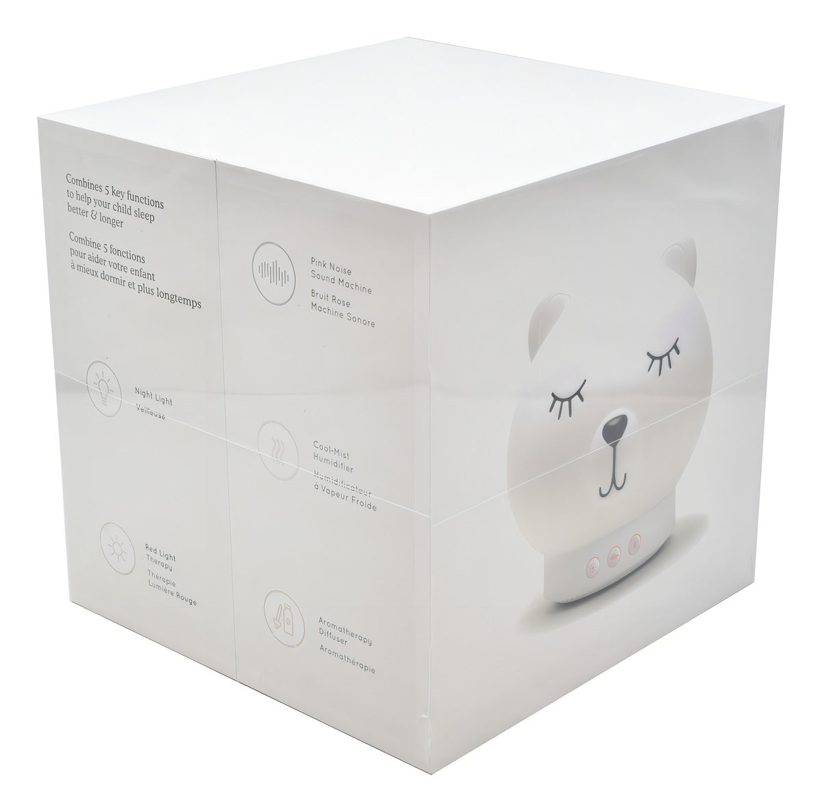Baby Dream Lampara Ruido Blanco Con Humidificador 25019 Blanco