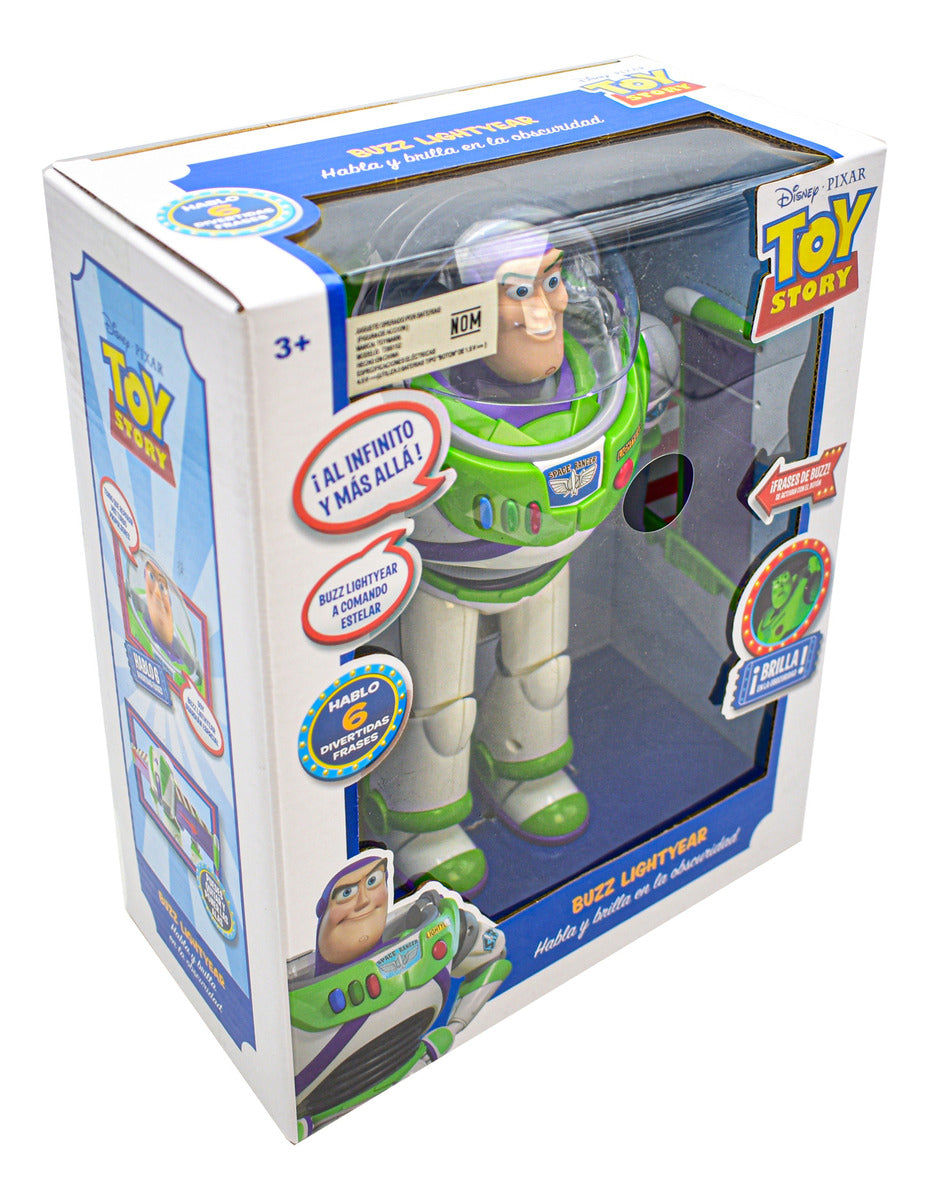 Buzz Lightyear Sonidos Brilla - Vista trasera