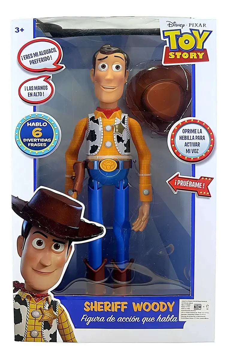 Sheriff Woody Figura Que - Vista frontal