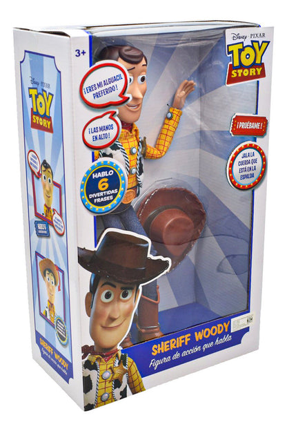 Sheriff Woody Figura Que - Vista trasera