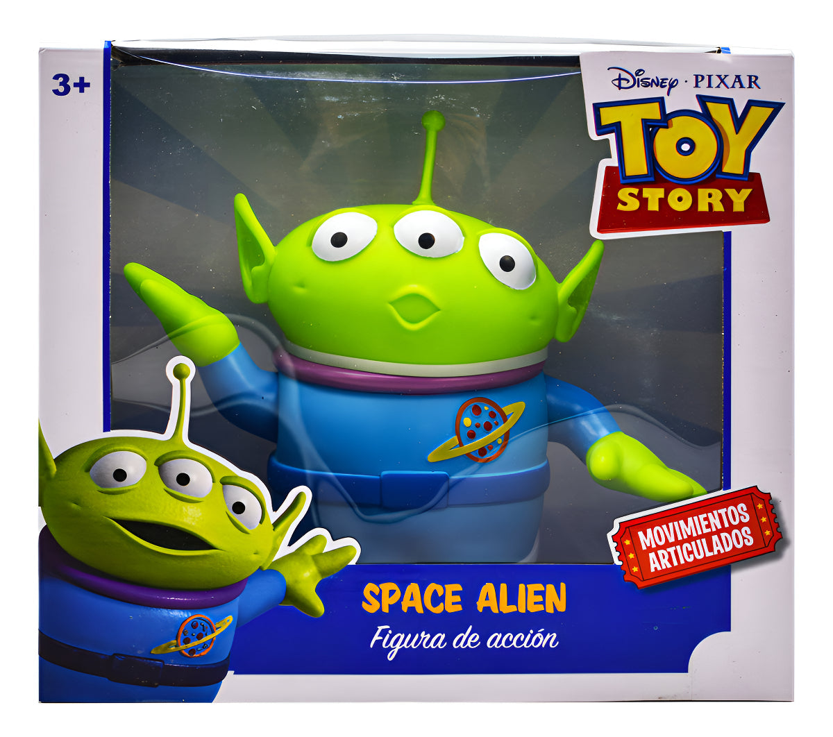 Space Alien Figura 17cm - Vista frontal