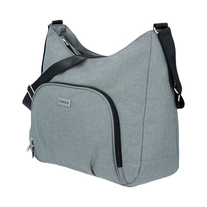 Bolso Pañalera Dham Gris CH63417-2 Chenson