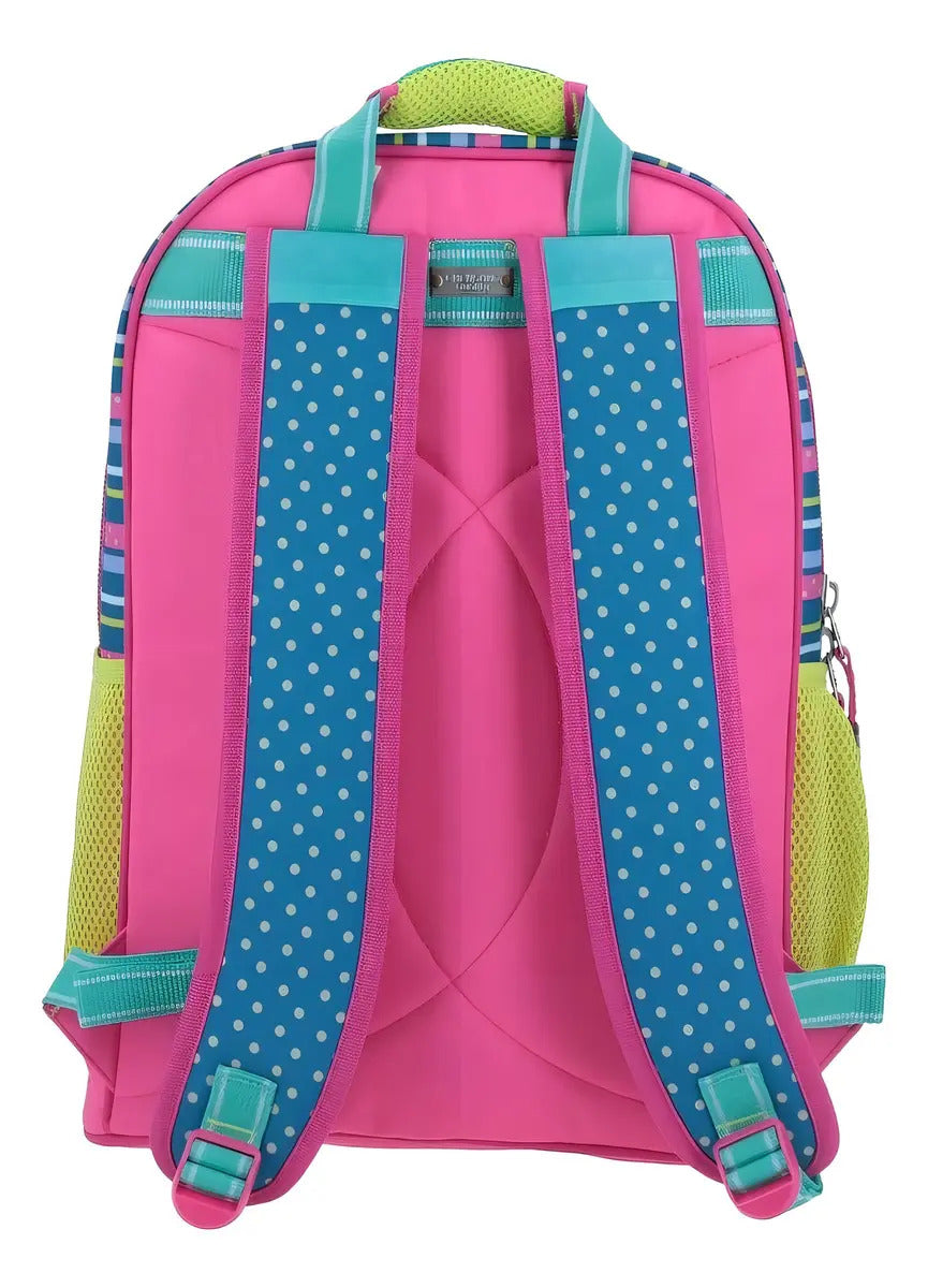 Mochila Happy Girl Conejo 3d Orejas Suaves Primaria Chenson