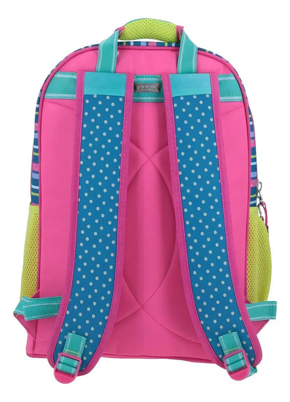 Mochila Happy Girl Conejo 3d Orejas Suaves Primaria Chenson