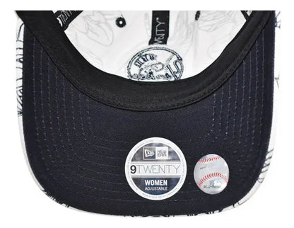 Gorra Yankees De New York Mlb 9twenty Women  Blanco Talla Unica Bordado New Era