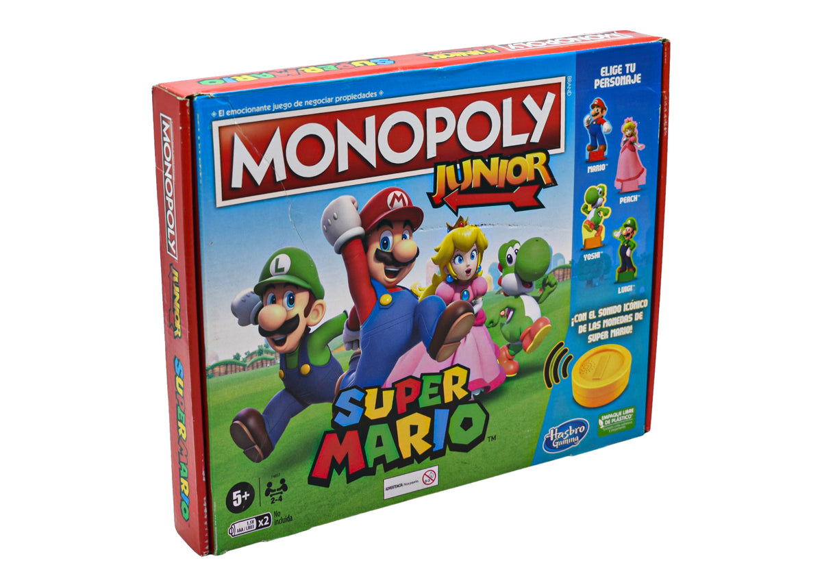 Monopoly Junior Super Mario Juego De Mesa Hasbro Cf