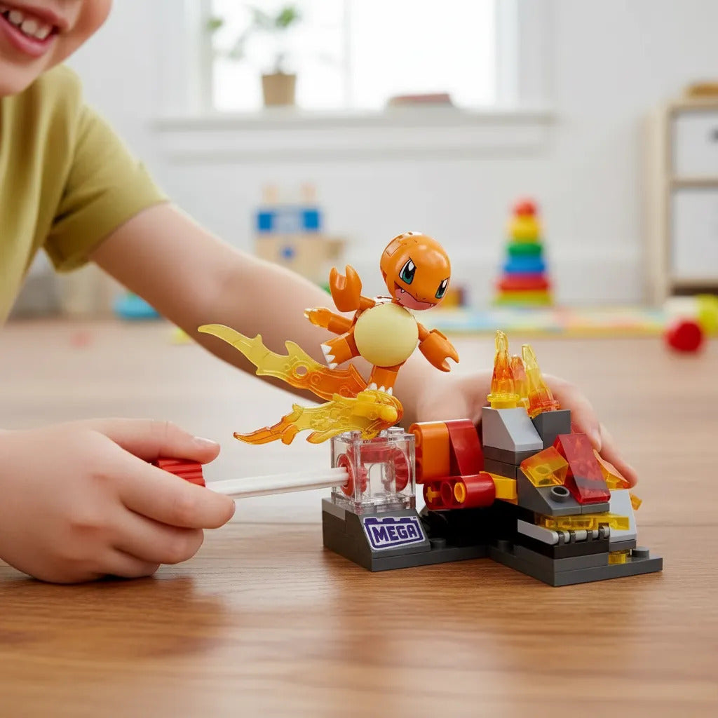 Mega Pokemon Pack Bosque Fuego Y Aventura Acuatica Mattel