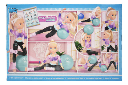 Nancy Yoga Class Con Pelota Y Poster Incluidos Famosa Da