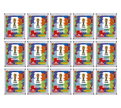 Copa Mundial Fifa 2026 Pack De 15 Sobres Panini