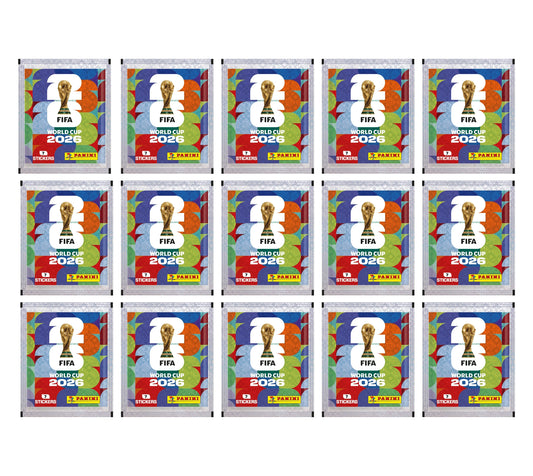Copa Mundial Fifa 2026 Pack De 15 Sobres Panini
