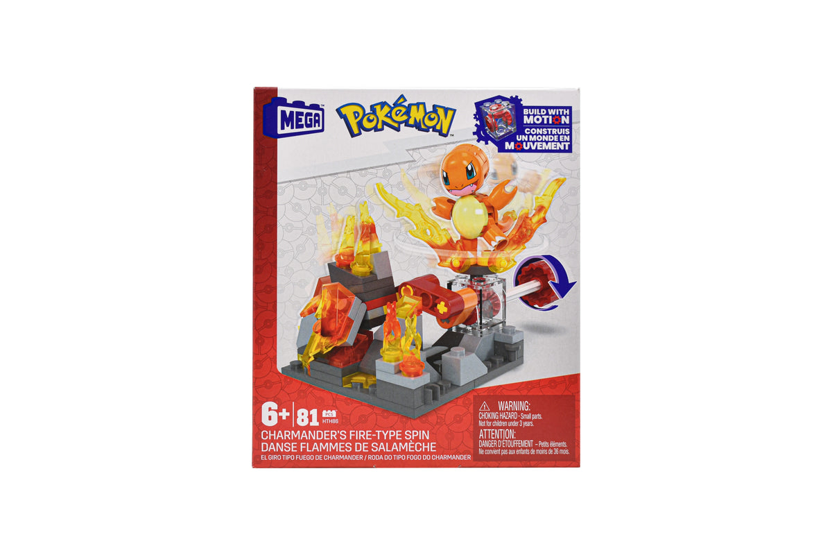 Mega Pokemon Pack Bosque Fuego Y Aventura Acuatica Mattel