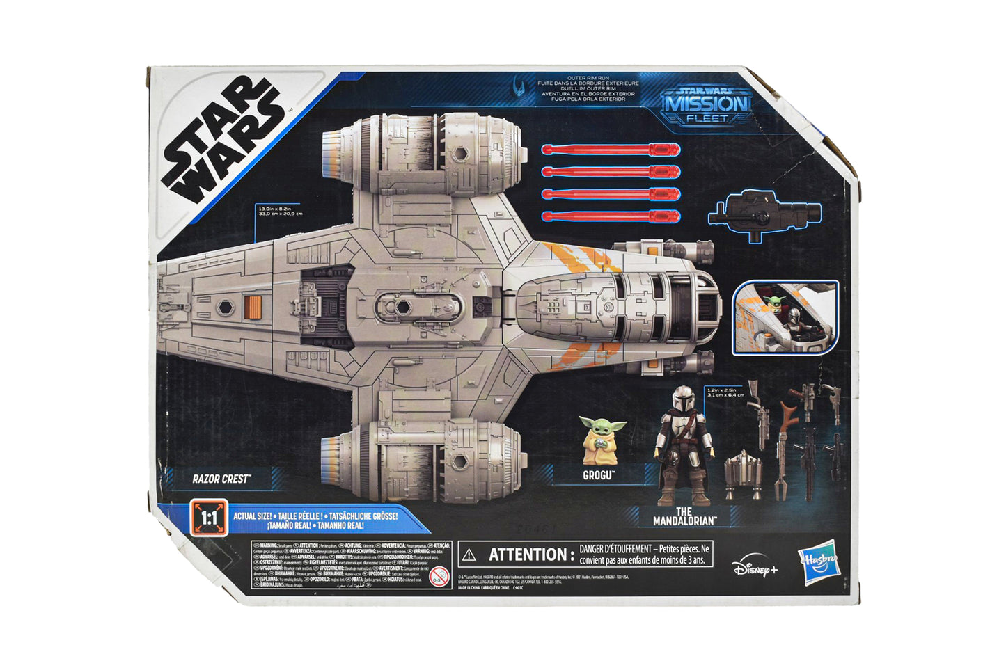 Star Wars Razor Crest Mission Fleet Hasbro Cf