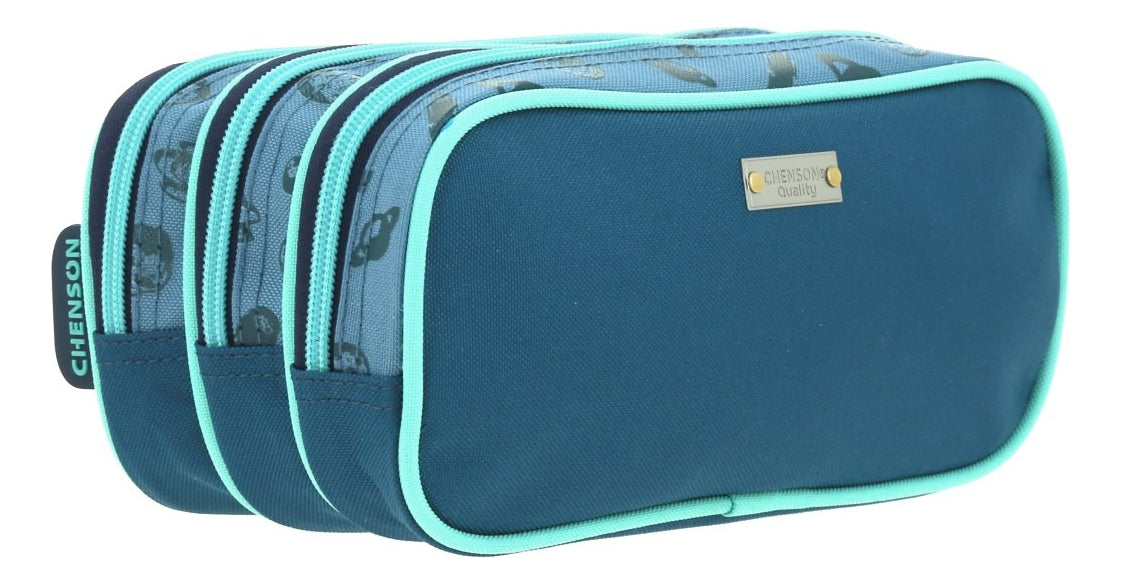 Lapicera 3d Estuche Triple Cierre Galaxia Found Chenson
